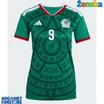 Meksiko Raul Jimenez #9 Domaci Dres za Ženska SP 2026 Kratak Rukav